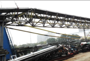 军用某玄武岩纤维拉索大型军用山地河流抢险桥工程